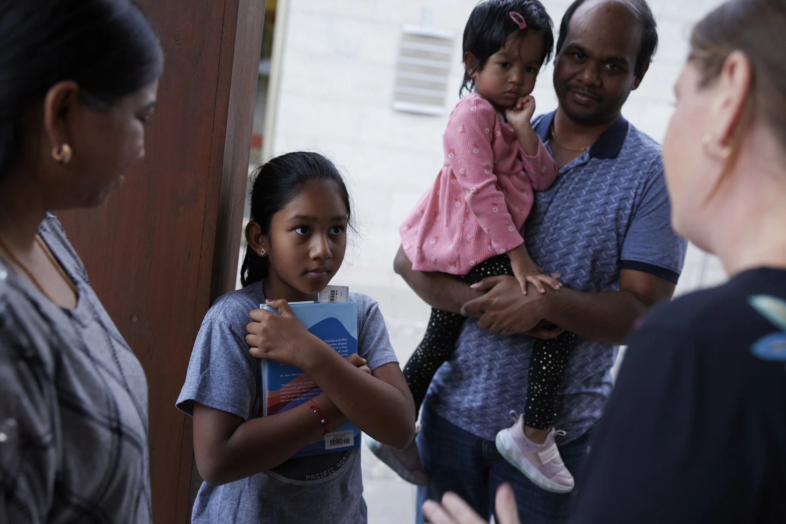 Audience at a community screening